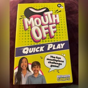Mouth Off Quick Play Game - Yellow